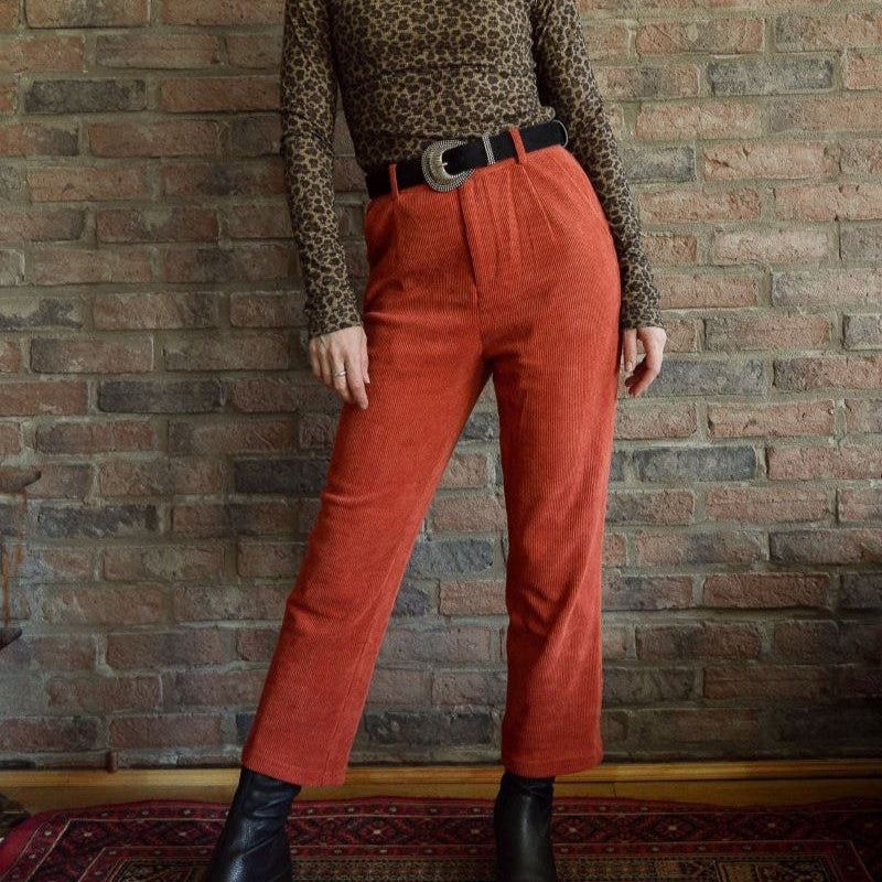 Pantalon velours côtelé 7/8 The Korner