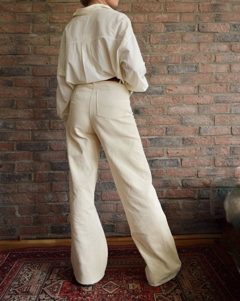 Pantalon velours côtelé LAYTON - Grace & Mila