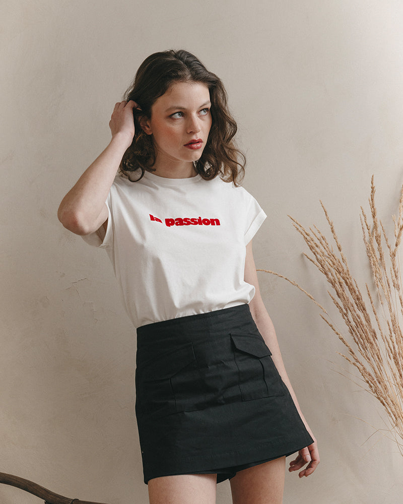 Jupe-short Jay Noire
